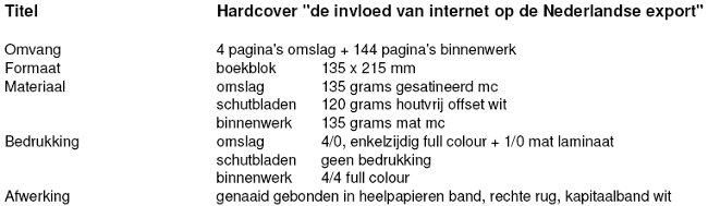 boek specificaties